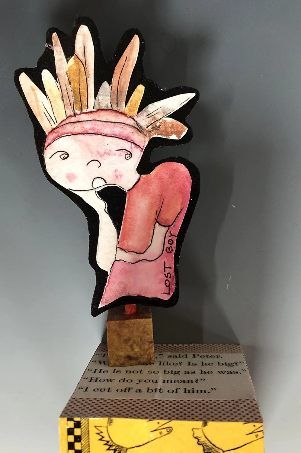 Unique paper doll — Wendy Zupan Whimsical Art